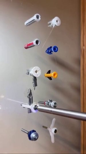 Наглядная проверка всех дюбелей.