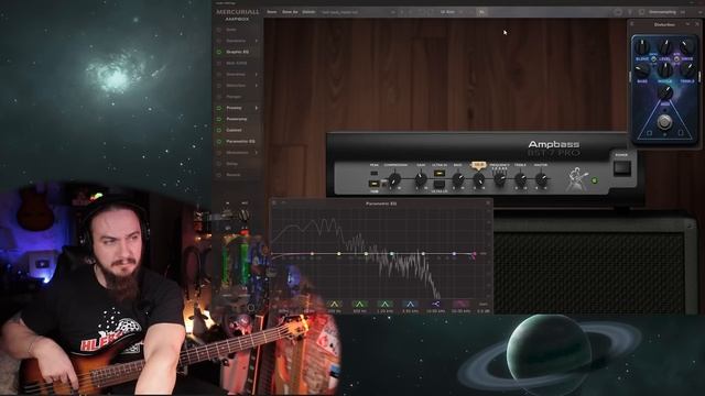 БАСИСТ - тоже ЧЕЛОВЕК! Mercuriall Ampbass BST-7 смотреть онлайн