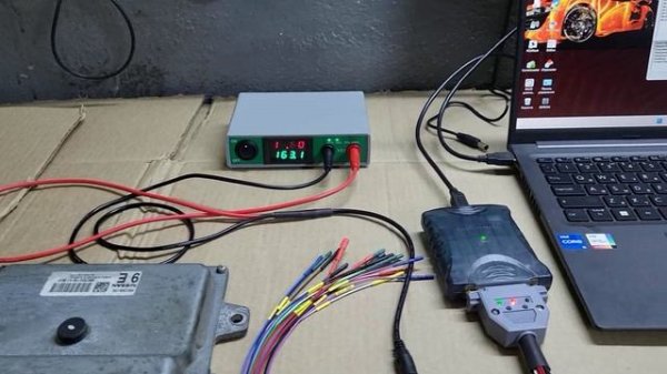 Бут Бенч Адаптер V3.2 _ Автономный Блок Питания _ PCMflash _ Сканматик 2про _ ЭБУ HITACHI SH705520N