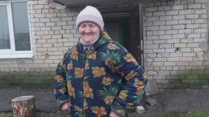 Привезли дрова Людмиле