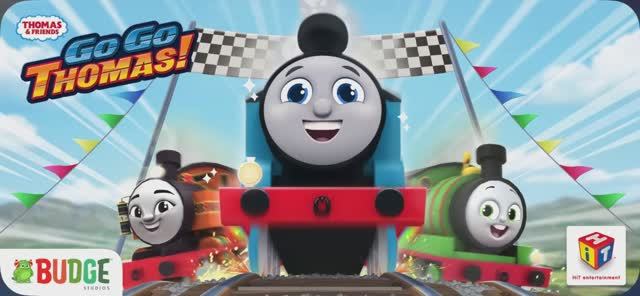 Паровозик Томас. Гонки на паровозиках. Игра. смотреть онлайн