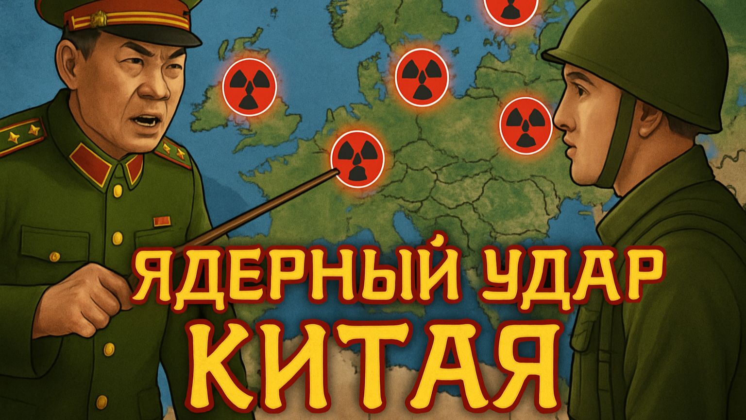 КИТАЙ НАНОСИТ ЯДЕРНЫЙ УДАР ПО ЕВРОПЕ? 💥 C&C #Generals ZH 3️⃣ смотреть онлайн
