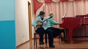 Чикризова Мария 7 класс, ДМШ № 1, г. Рубцовска.