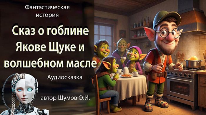 Аудиосказка «Сказ о гоблине Якове Щуке и волшебном масле»