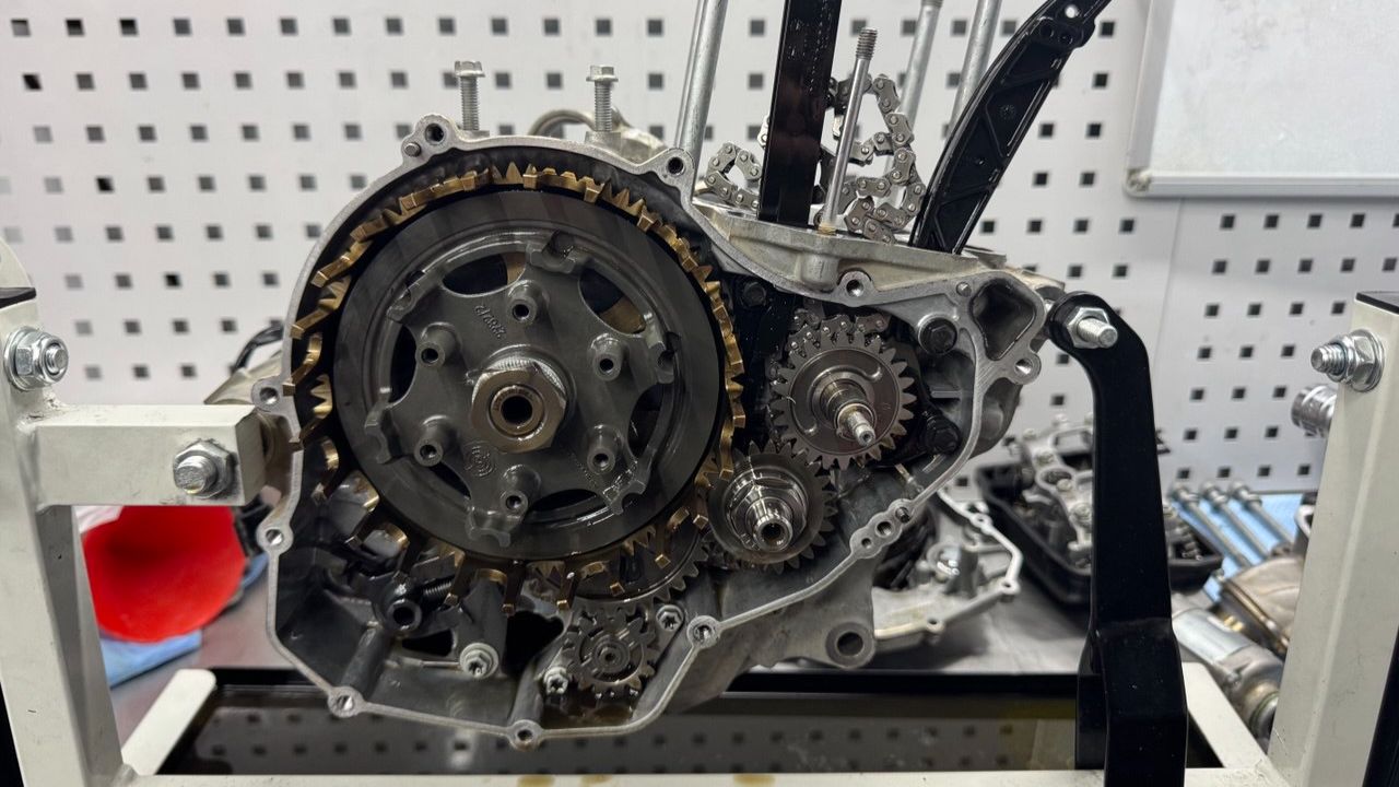 ECOFES 4T MOTO_разбор двигателя GASGAS 350F