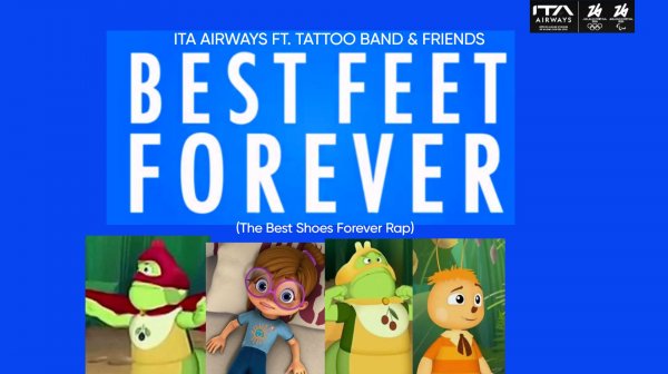 ITA Airways ft. Tattoo Band & friends - Best Feet Forever (The Best Shoes Forever Rap)