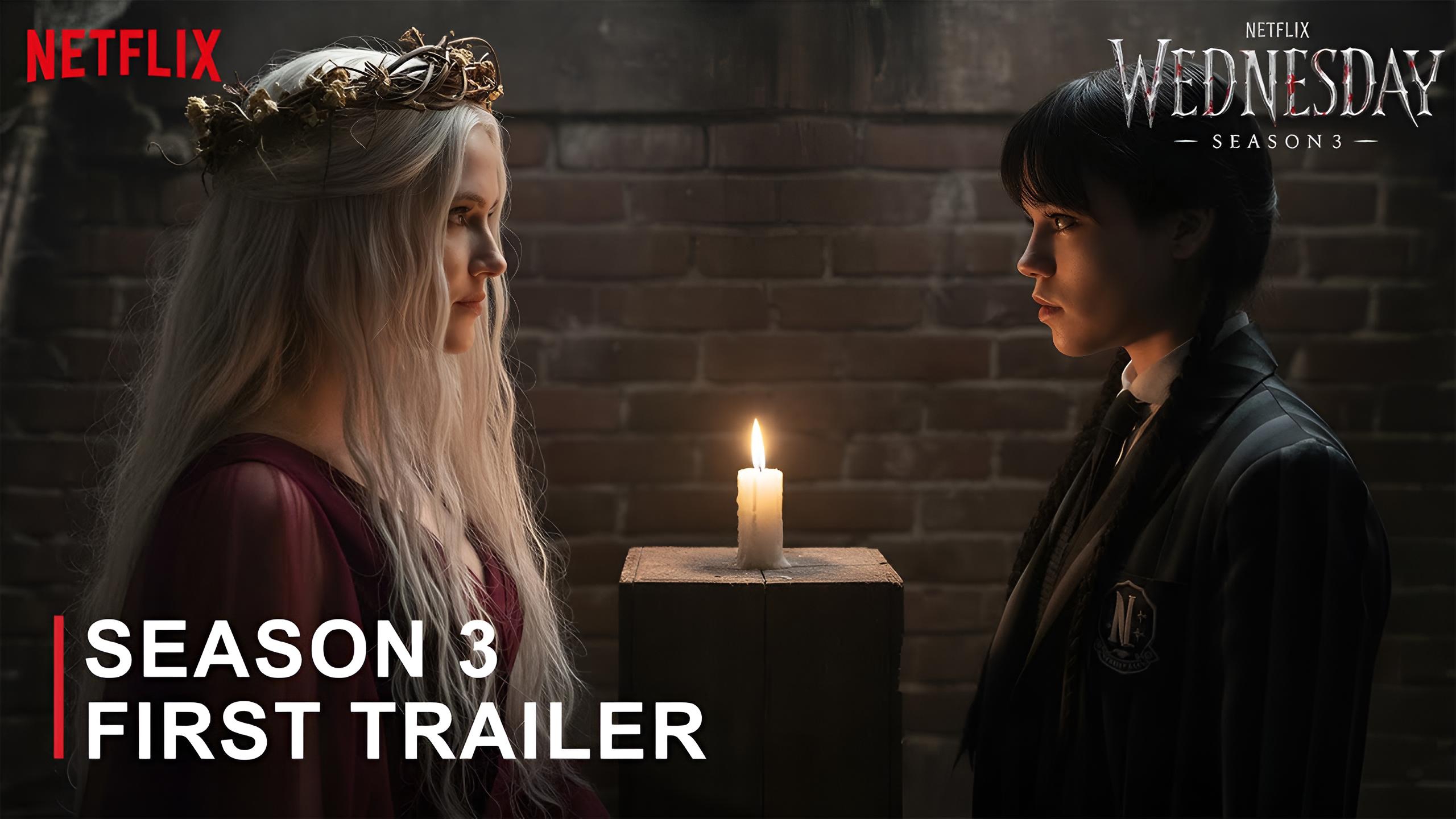 УЭНСДЕЙ: 3 СЕЗОН (Трейлер 2026)