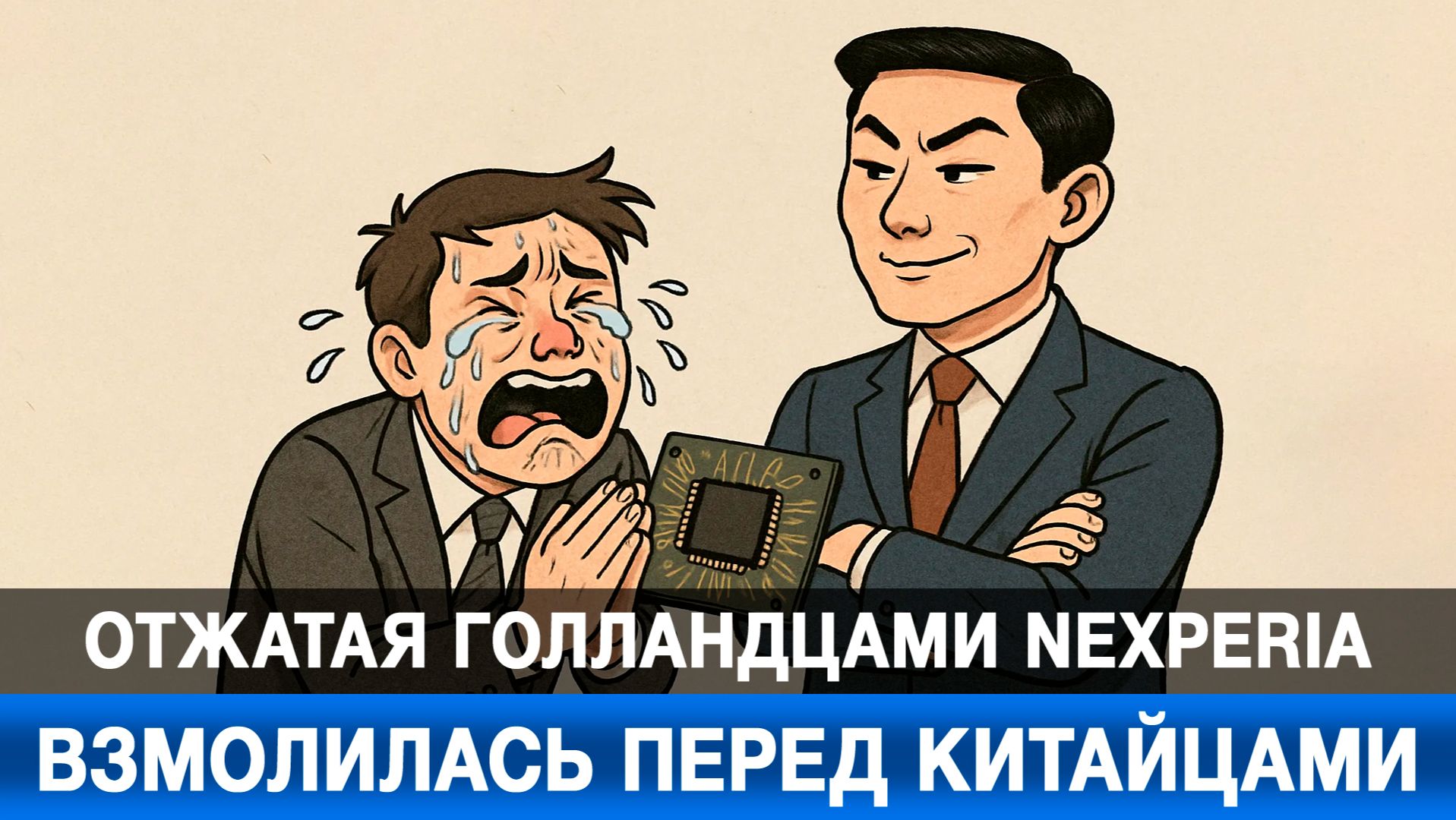 Отжатая голландцами Nexperia взмолилась перед китайцами смотреть онлайн