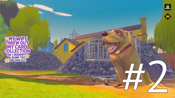 My Wife Threw Out My Card Collection РЕЛИЗ прохождение на русском #2 Разгребаем вторую свалку