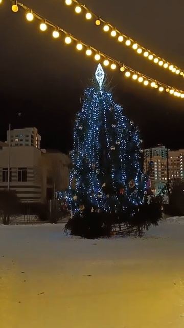 Новый год 2025 Екатеринбург. Украшения и ёлки в Академическом районе. Часть 1 Аллея с часами и ёлкой смотреть онлайн