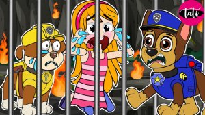 Щенячий патруль и Маршалл. Залипательное видео. Мультфильм для детей и малышей. Анимация