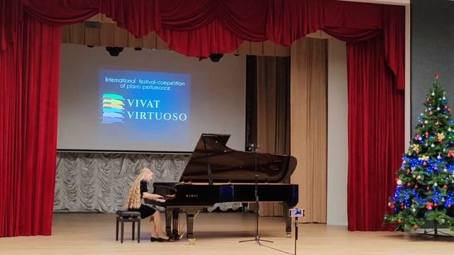 Ф. Лист Юношеский этюд N 9. исп. Ксения Макашева