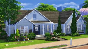СЕМЕЙНЫЙ ДОМ СТРОИТЕЛЬСТВО СИМС 4 | Family home The Sims 4 | Mulena Sims 4