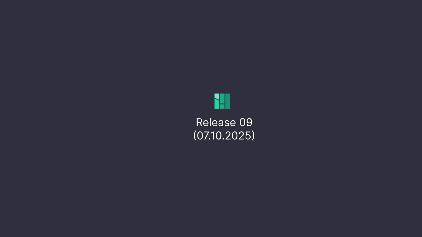 Release 09 (07.10.2025)