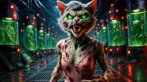 Кошачьи истории, котенок и зомби кошка.