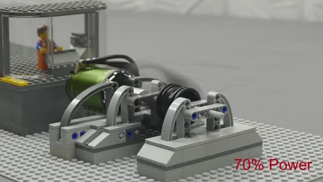 Взрываем шины Lego! смотреть онлайн