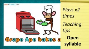 Kids vs Phonics a_e + teaching tips || Set 3: open syllable vowels