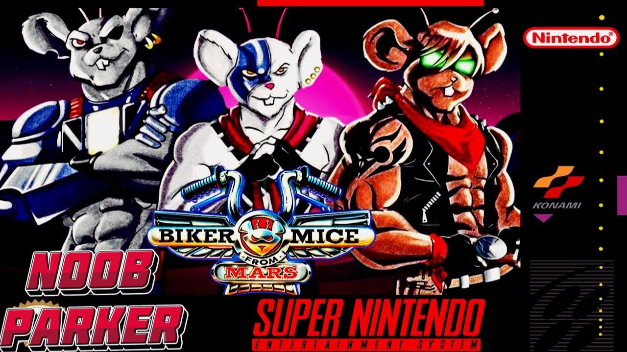 Biker Mice From Mars Super Nintendo Snes Ретро аркада смотреть онлайн