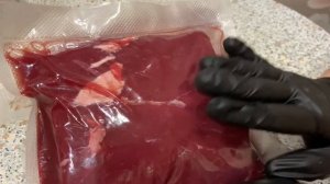 Вяление мяса в домашних условиях. 4 сутки. Положили в холодильник