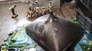 #4 разбор телевизоров и компьютера в металлолом