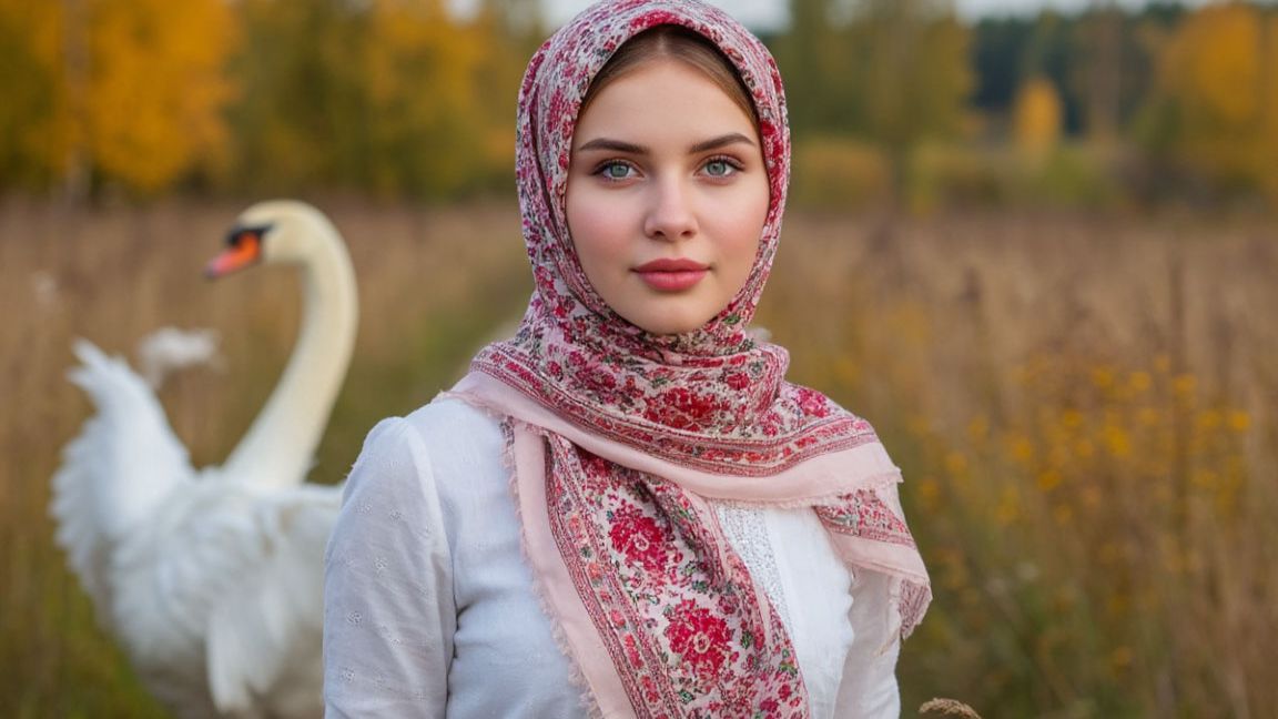 ©Белая лебёдушка-1. Сергей Весенин-стихи смотреть онлайн