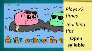 Kids vs Phonics u_e + teaching tips || Set 3: open syllable vowels