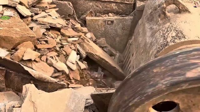 Строительство, дробление щебёнки смотреть онлайн