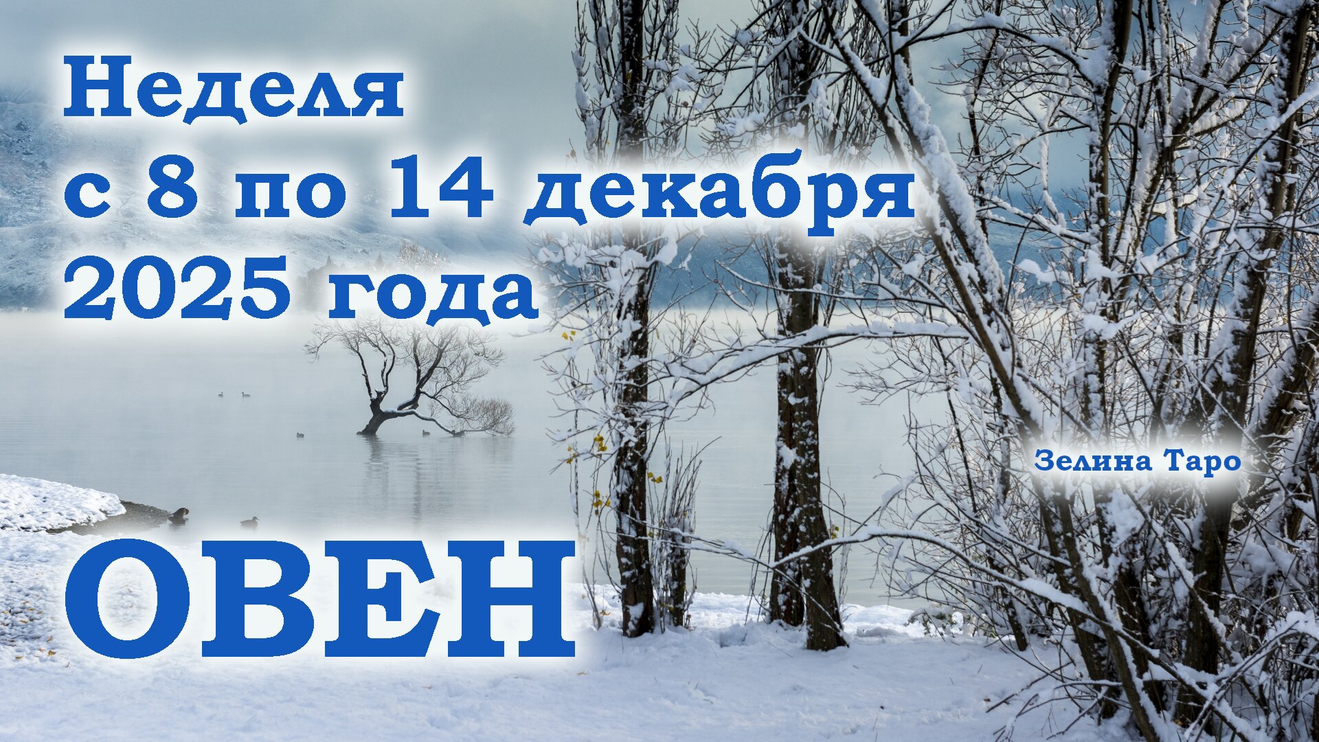 ОВЕН | ТАРО прогноз на неделю с 8 по 14 декабря 2025 года