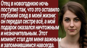 Истории для Вас/Отец в новогоднюю ночь поступил так, что это оставило.../Жизненные истории