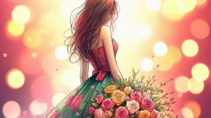 Красивое необычное поздравление с днем рождения женщине 🌹✨