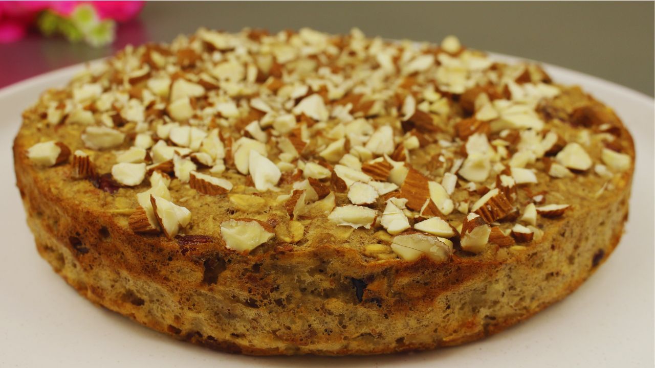 Яблочный пирог с овсянкой без муки. Без сахара! смотреть онлайн