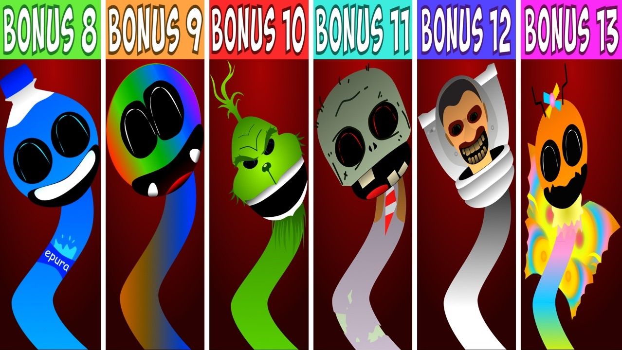 ВСЕ НОВЫЕ OC И БОНУСНЫЕ ПЕРСОНАЖИ ИЗ SPRUNKI PHASE 3: ТЬМА, ЗАВОЕВАВШАЯ ЗВУК 🎧👤👹🔥💀🎶💥 смотреть онлайн