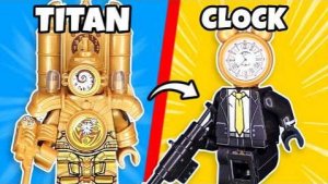 ЛЕГО Распаковка ПОДДЕЛЬНЫХ минифигурок ТУАЛЕТА LEGO SKIBIDI...