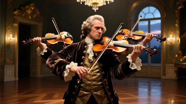 AI вариации по мотивам классической музыки (Violin)