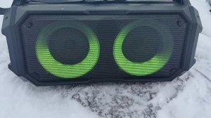 ПОРТАТИВНАЯ АКУСТИЧЕСКАЯ СИСТЕМА УРАЛ МОЛНИЯ 600. Первое включение. Бегло по настройкам.