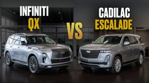 СРАВНИВАЕМ Infiniti QX 2025 и Cadillac Escalade 2025! / Какую купить машину в 2026 году?