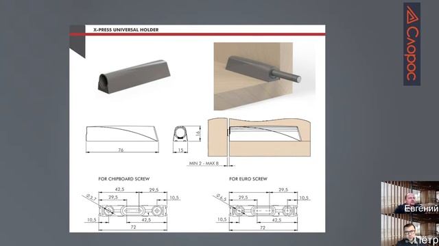 Толкатели CUBO by SLOROS смотреть онлайн