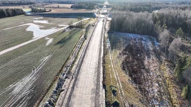 Строительство Rail Baltica в Эстонии (Raplamaa Mainline Section I Part III) - ноябрь 2025