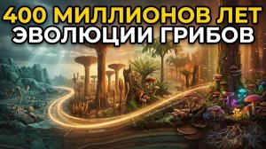 400 млн лет эволюции! ГРИБЫ старше динозавров?