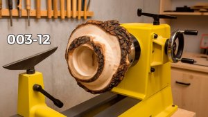 Токарка по дереву для начинающих Шкатулка из дерева Уроки токарки по дереву №003_12