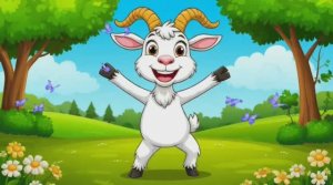ДЕТСКАЯ ПЕСЕНКА. Мультик. Песня про козлика. Веселая.