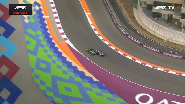 Формула 1. Авария Хюлькенберга и Гасли на Гран-при Катара (гонка)