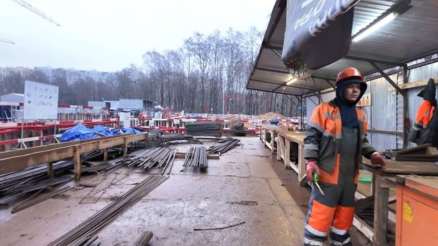 ЖК «MYPRIORITY Мневники» — съёмка с воздуха ноябрь 2025 смотреть онлайн