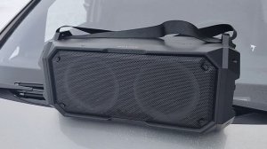 ПОРТАТИВНАЯ АКУСТИЧЕСКАЯ СИСТЕМА УРАЛ МОЛНИЯ 600. Прослушивание радио.