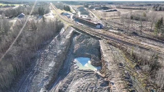 Строительство Rail Baltica в Эстонии (Raplamaa Mainline Section II Part II) - ноябрь 2025