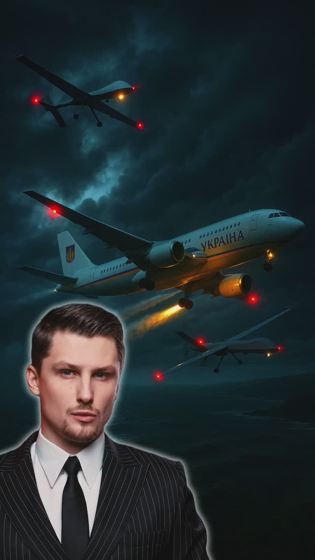 Самолёт Зеленского попытались сбить. Очередной развод Киева смотреть онлайн