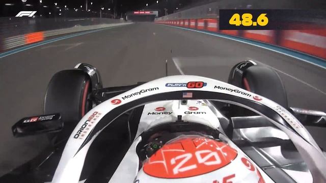 Лучший круг в гонке Кевин Магнуссен на гран-при Абу-Даби 2024