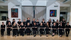 Концерт Московского оркестра флейт