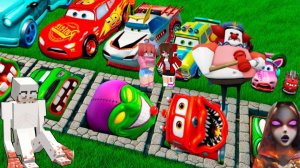 Молния ПРОТИВ гигантских ловушек с ямами! Смогут ли машины пройти до конца BeamNG?