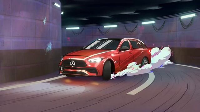 Дрифт на Мерсе | Mercedes AMG C 43 4MATIC Drifting - Живые Обои смотреть онлайн